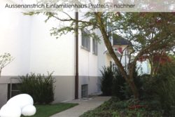 Aussenanstrich Einfamilienhaus Pratteln - nachher