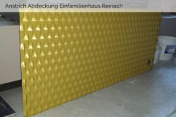 Anstrich Abdeckung Einfamilienhaus
