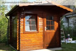 Aussenanstrich Gartenhaus