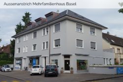 Aussenanstrich Mehrfamilienhaus