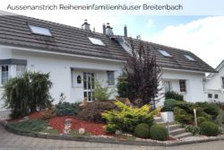 Aussenanstrich Reiheneinfamilienhäuser