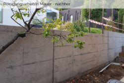 Reinigungsarbeiten - nachher